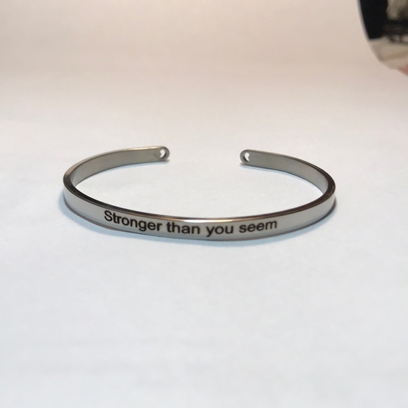 Inspirational Cuff Bracelet - Picture 1 of 6